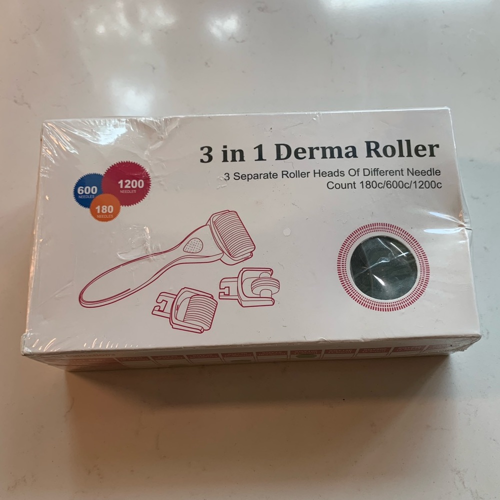 NIB Derma roller - 3 in 1